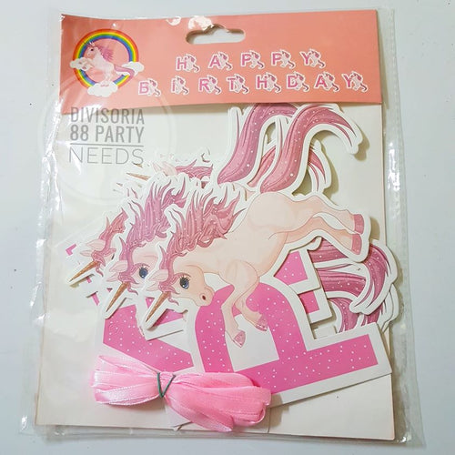 HBD Banner Unicorn 4