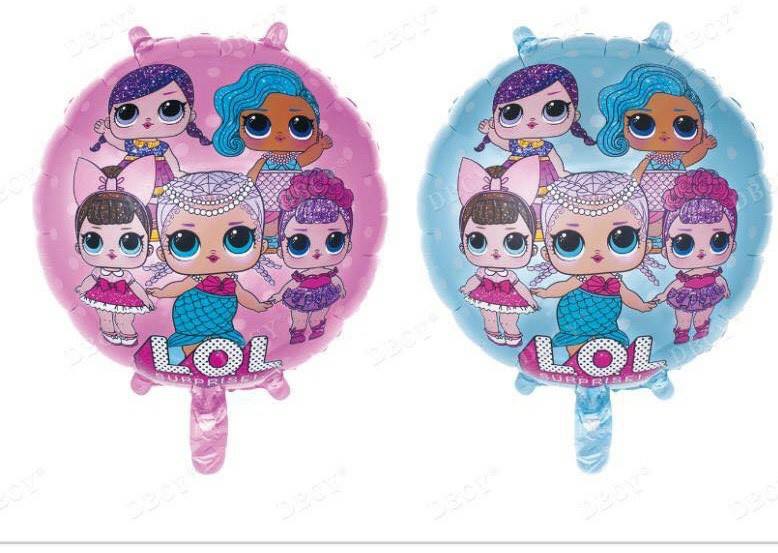 Round Foil Balloon LOL