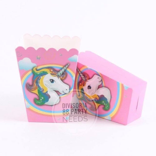 Popcorn box Unicorn