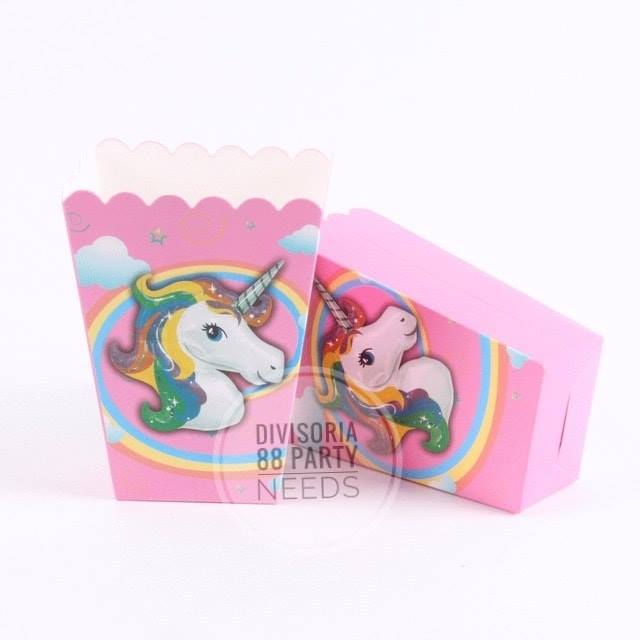 Popcorn box Unicorn