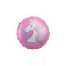 Load image into Gallery viewer, Round Foil Balloon Unicorn 1