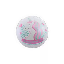 Load image into Gallery viewer, Round Foil Balloon Unicorn 1
