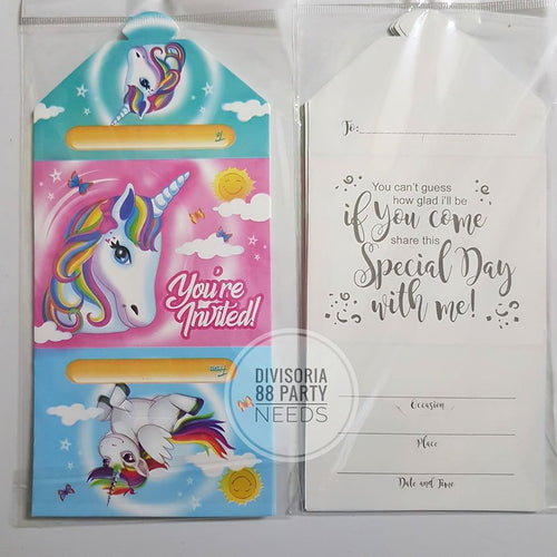 Invitation Unicorn