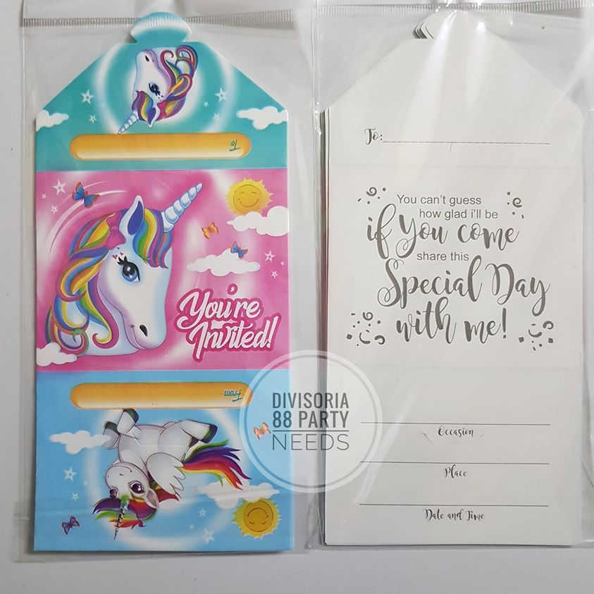 Invitation Unicorn