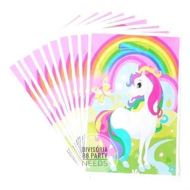 Plastic Loot bag Unicorn