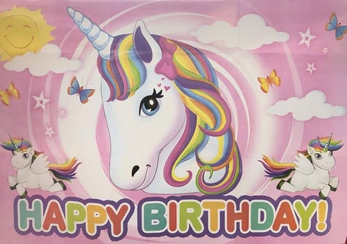 Poster Banner Unicorn