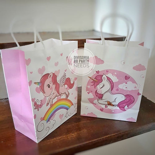 Paper bag with handle Unicorn