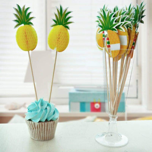 3d pineapple toothpick topper