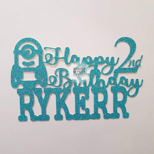 Customized cake topper