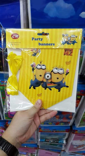 Party banner minions