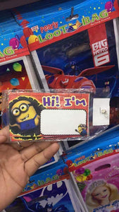 Name tag minions