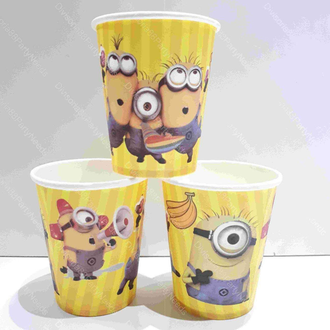 Paper cup minions