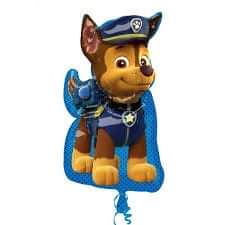 Shaped foil balloon paw patrol