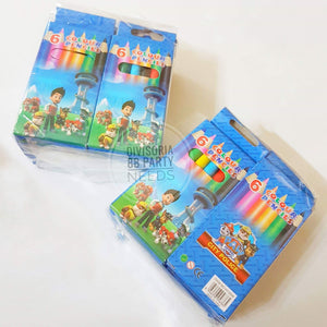 Colour pencil paw patrol