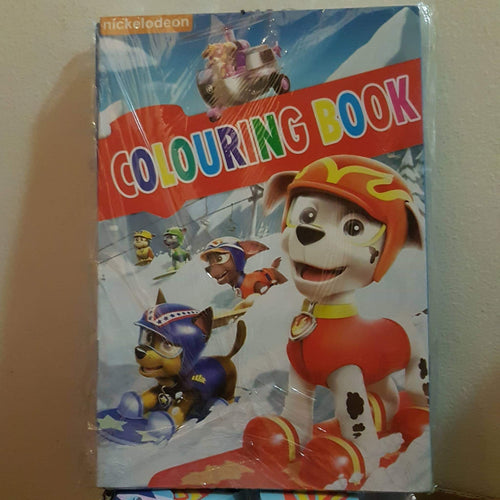 Coloring book paw patrol